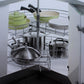 Domain Cabinets BLS33-PLP-UN Pale Pine 33" x 35" With 1 Folding Door Pale White Wood Base Cabinet
