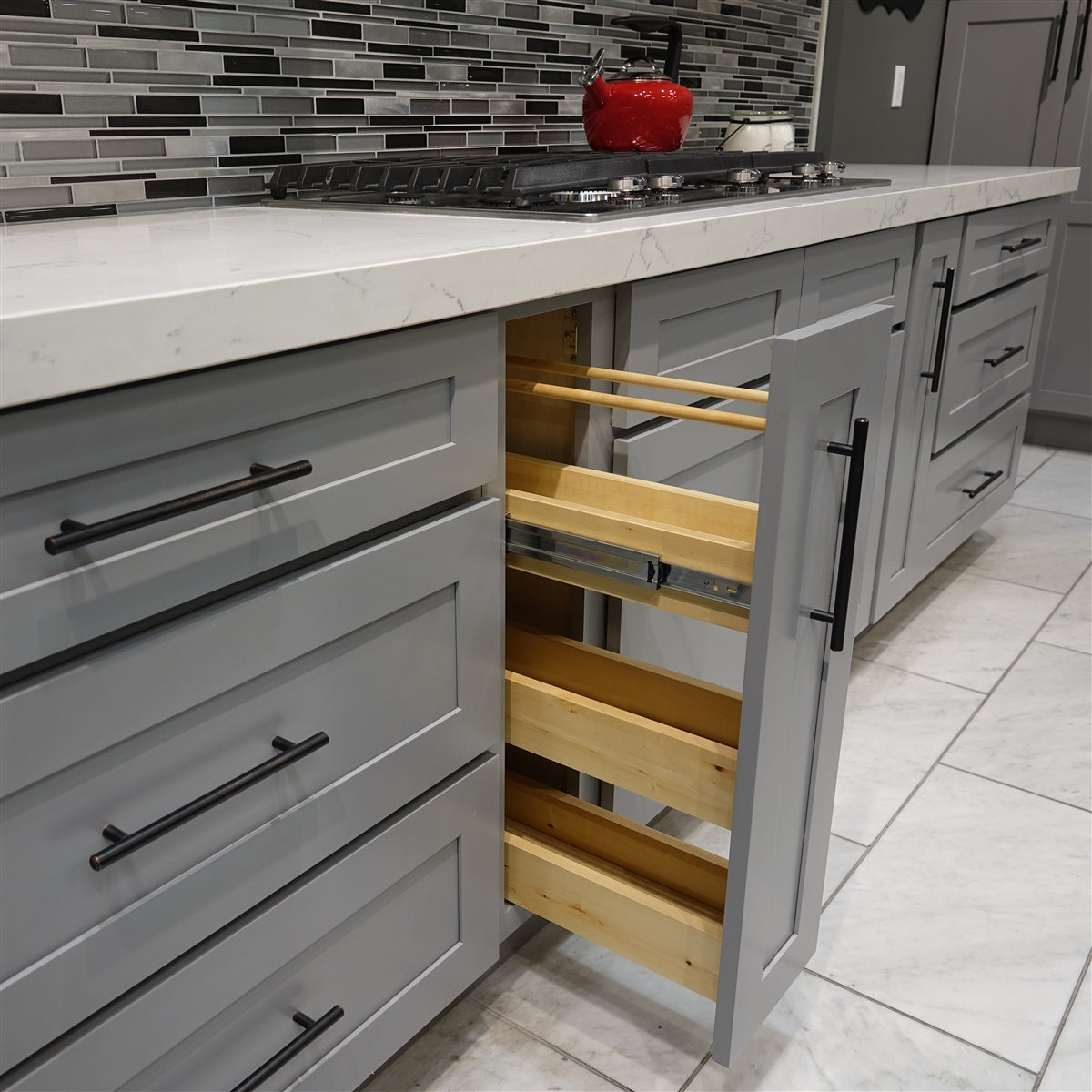 Domain Cabinets BSP09-KWS-BC Kingston 9" x 35"