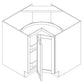 Domain Cabinets CB36-SFPG-VW Valleywood Shaker 36" x 35" With 1 Folding Door Gray Wooden Lazy Susan Base Cabinet