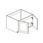 Domain Cabinets Cali 36" x 18" With 2 Doors Navy Wooden Apron Sink Base Cabinet