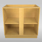 Domain Cabinets Cali 42" x 35" With 2 Shelves Navy Wooden Shaker Base Blind Corner Cabinet