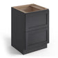 Domain Cabinets DC224-VIG-VW Valleywood 24" x 35" With 2 Drawers Dusky Gray Wooden Base Cabinet
