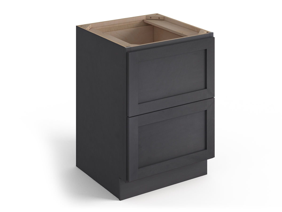 Domain Cabinets DC236-VIG-VW Valleywood 36" x 35" With 2 Drawers Dusky Gray Wooden Base Cabinet
