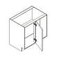 Domain Cabinets Impression 36" x 35" With 1 Door Rustic Oak Wooden Blind Corner Base Cabinet