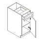 Domain Cabinets Jersey 18" x 35" With 1 Door and 1 Drawer White Wooden Shaker Base Cabinet
