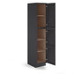 Domain Cabinets LC1890-VIG-VW Valleywood 18" x 90" With 2 Doors and 4 Shelves Dusky Gray Wooden Single Pantry Cabinet