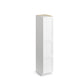 Domain Cabinets LC1896-SFPW-VW Valleywood 18" x 96" With 2 Doors and 3 Shelves White Wooden Single Pantry Cabinet