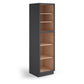 Domain Cabinets LC3084-VIG-VW Valleywood 30" x 84" With 4 Doors and 4 Shelves Dusky Gray Wooden Double Pantry Cabinet