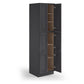 Domain Cabinets LC3090-VIG-VW Valleywood 30" x 90" With 4 Doors and 4 Shelves Dusky Gray Wooden Double Pantry Cabinet