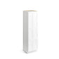 Domain Cabinets LC3096-SFPW-VW Valleywood 30" x 96" With 4 Doors and 3 Shelves White Wooden Double Pantry Cabinet
