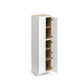 Domain Cabinets LC3096-SFPW-VW Valleywood 30" x 96" With 4 Doors and 3 Shelves White Wooden Double Pantry Cabinet