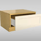 Domain Cabinets OVB2416-FBS-IN Frameless 24" x 17" With 1 Drawer Bella Slab Wood Microwave Base Drawer Cabinet
