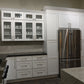 Domain Cabinets PC1896-KWS-BC Kingston 18" x 96" With 2 Doors and 6 Shelves White Wooden Pantry Cabinet