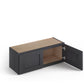 Domain Cabinets WC3318-VIG-VW Valleywood 33" x 18" With 2 Doors Dusky Gray Wooden Wall Bridge Cabinet