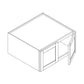 Domain Cabinets WC331824-MBF-VW Valleywood 33" x 18" With 2 Doors Marine Blue Wooden Wall Refrigerator Cabinet