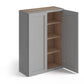 Domain Cabinets WC3642-SFPG-VW Valleywood Shaker 36" x 42" With 2 Doors and 3 Shelves Gray Wooden Wall Cabinet