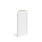 Domain Cabinets WM3018-SFPW-VW Valleywood 30" x 18" With 1 Shelf White Wooden Microwave Wall Cabinet
