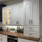 Domain Cabinets WPDC246018-VPL-NG Havana Plata 24" x 60" With 2 Doors and 2 Drawers Brown Wooden Over The Counter Hutch Cabinet