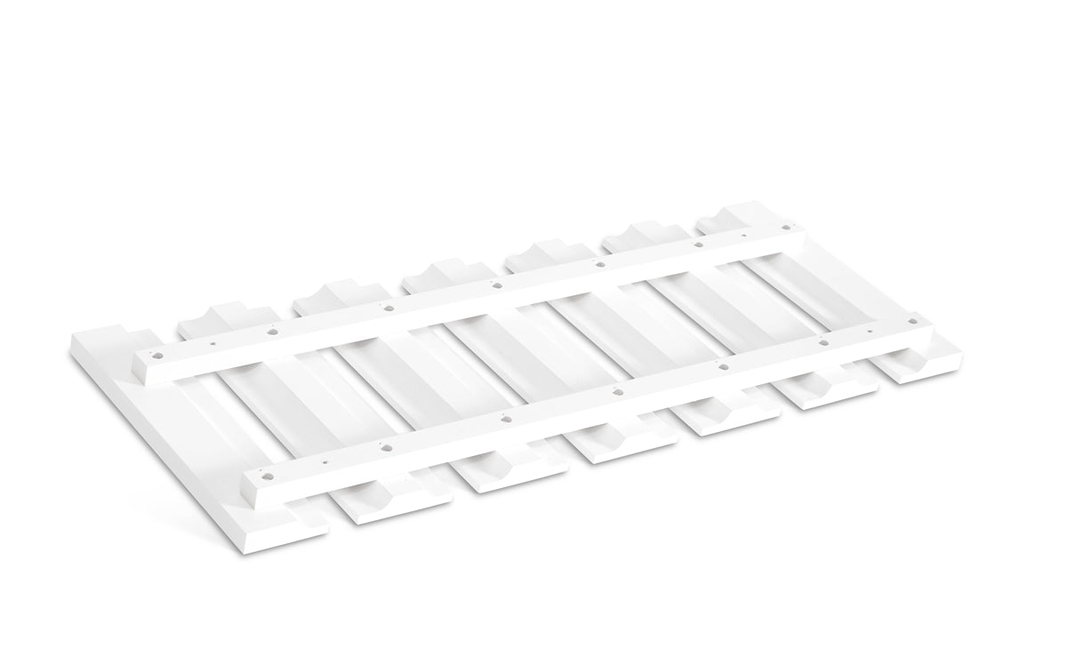 Domain Cabinets WR1542-SFPW-VW Valleywood 15" x 42" White Wooden Wine Rack