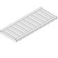 Domain Cabinets WR1542-VIG-VW Valleywood 15" x 42" Dusky Gray Wooden Wall Wine Rack