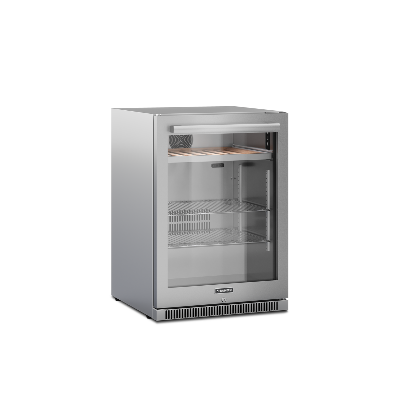 Dometic E-Series 24" Glass Front Outdoor Beverage Center With Lock & Reversible Hinge