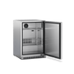 Dometic E-Series 24" Solid Front Outdoor Refrigerator With Lock & Reversible Hinge