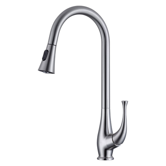 Duko FC372502T-BN Stainless Steel Kitchen Single Handle Faucet