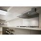 Elica Allasio 30" Stainless Steel 3-Speed Electronic Push Button Undercabinet Range Hood With White Illumination Controls & LED Lights