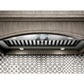Elica Arezzo 46" 1200 CFM Stainless Steel 4-Speed Retractable Rotating Knobs Insert Range Hood