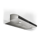 Elica Aria 36" Stainless Steel 4-Speed Capacitive Touch Control Ducted Undercabinet Range Hood With Black Tempered Glass & Premium Dimmable LED Lights