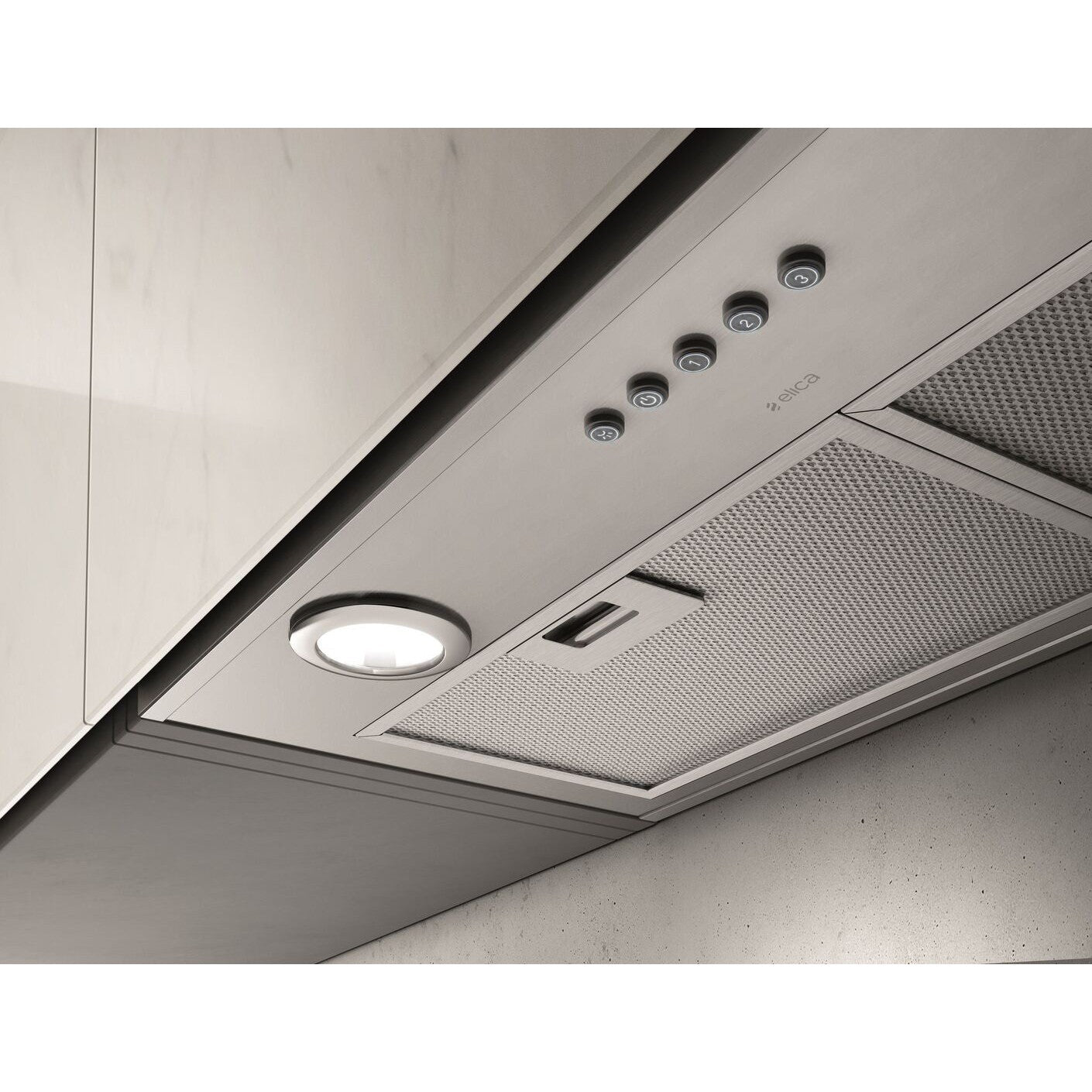 Elica Asti 28" 400 CFM Stainless Steel 3-Speed Electronic Push Insert Range Hood