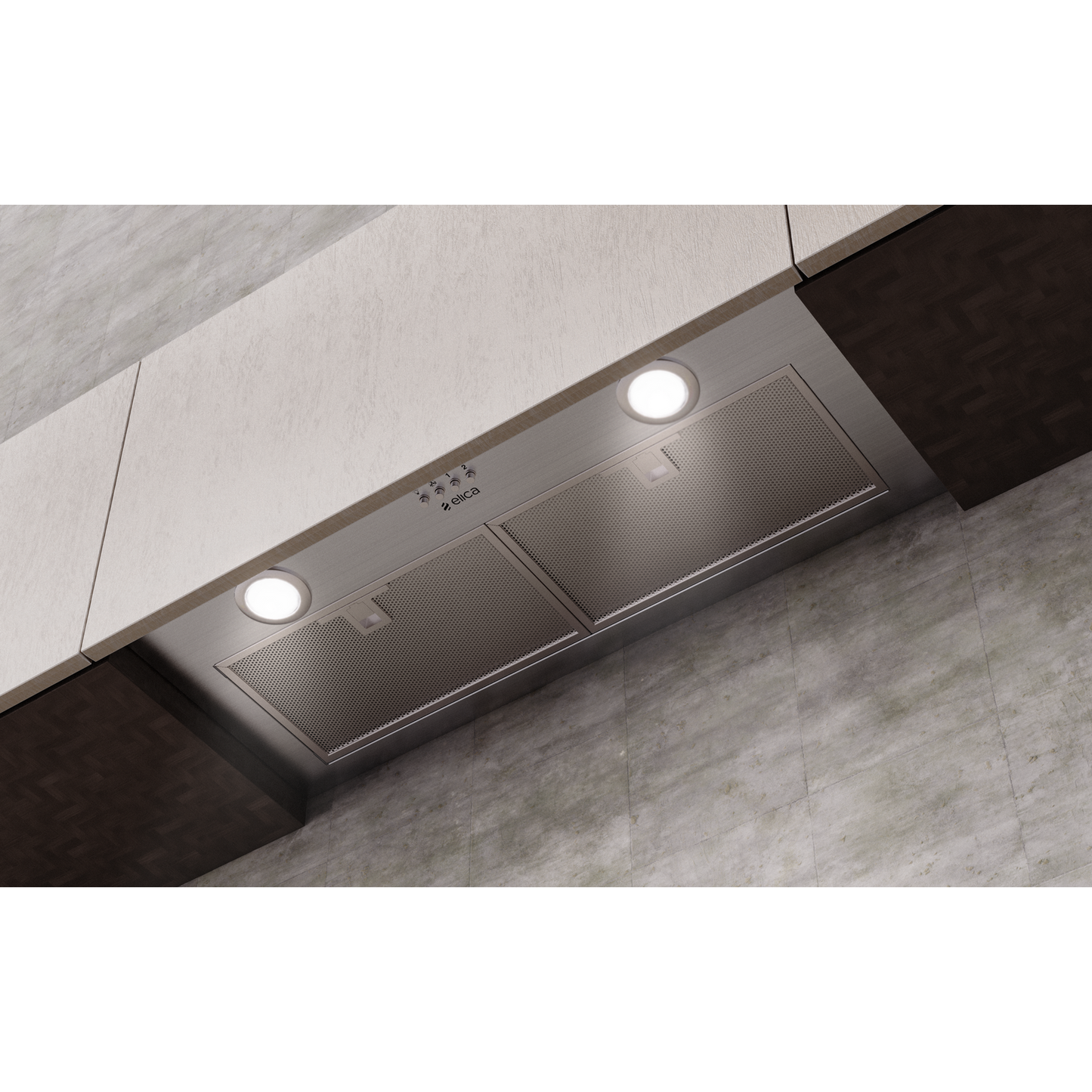 Elica Asti 30" 400 CFM Stainless Steel 3-Speed Mechanical Push Insert Range Hood