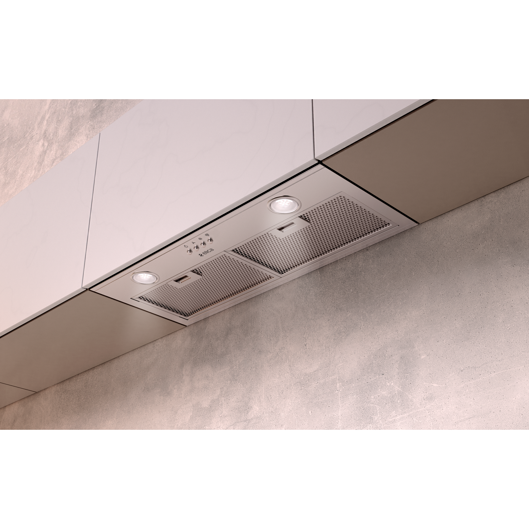 Elica Asti 30" 400 CFM Stainless Steel 3-Speed Mechanical Push Insert Range Hood