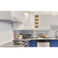 Elica Bellagio 30" Stainless Steel 4-Speed Electric Touch Buttons Ducted Undercabinet Range Hood With Adjustable Color Illuminations & LED Lights