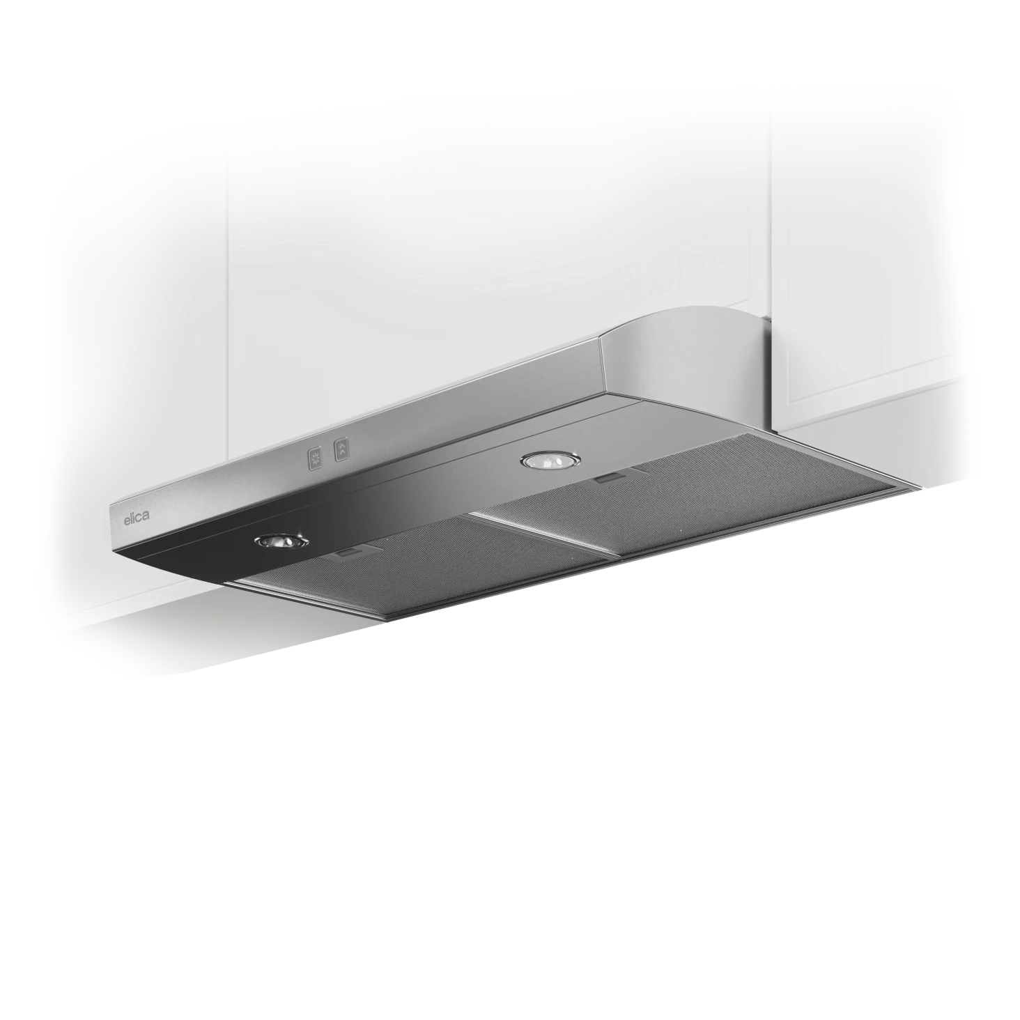 Elica Bellagio 30" Stainless Steel 4-Speed Electric Touch Buttons Ducted Undercabinet Range Hood With Adjustable Color Illuminations & LED Lights