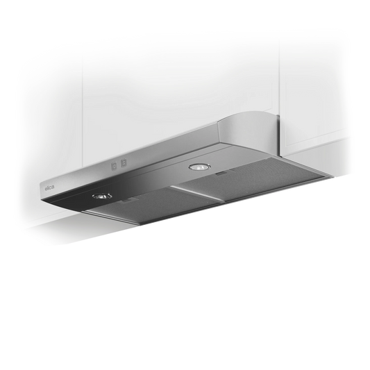 Elica Bellagio 36" Stainless Steel 4-Speed Electric Touch Buttons Ducted Undercabinet Range Hood With Adjustable Color Illuminations & LED Lights