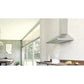 Elica Bolsena 30" Stainless Steel 4-Speed Electronic Touch Button Wall Mount Range Hood
