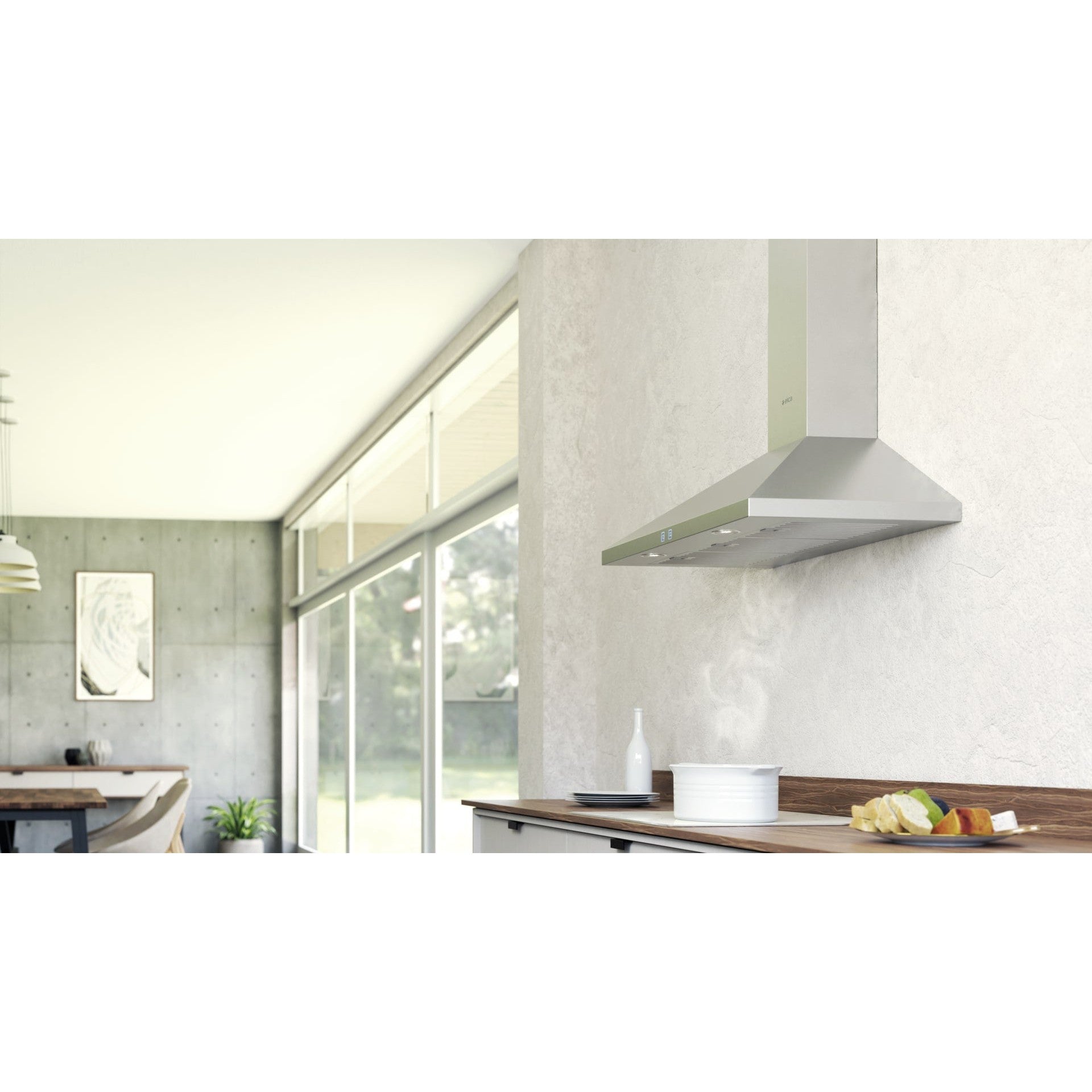 Elica Bolsena 30" Stainless Steel 4-Speed Electronic Touch Button Wall Mount Range Hood