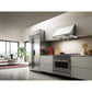 Elica Calabria 36" Stainless Steel 1200 CFM 4-Speed Rotating Knobs Wall Mount Range Hood