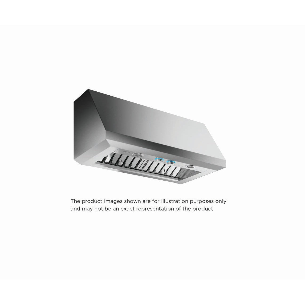 Elica Calabria 48" Stainless Steel 1200 CFM 4-Speed Rotating Knobs Wall Mount Range Hood