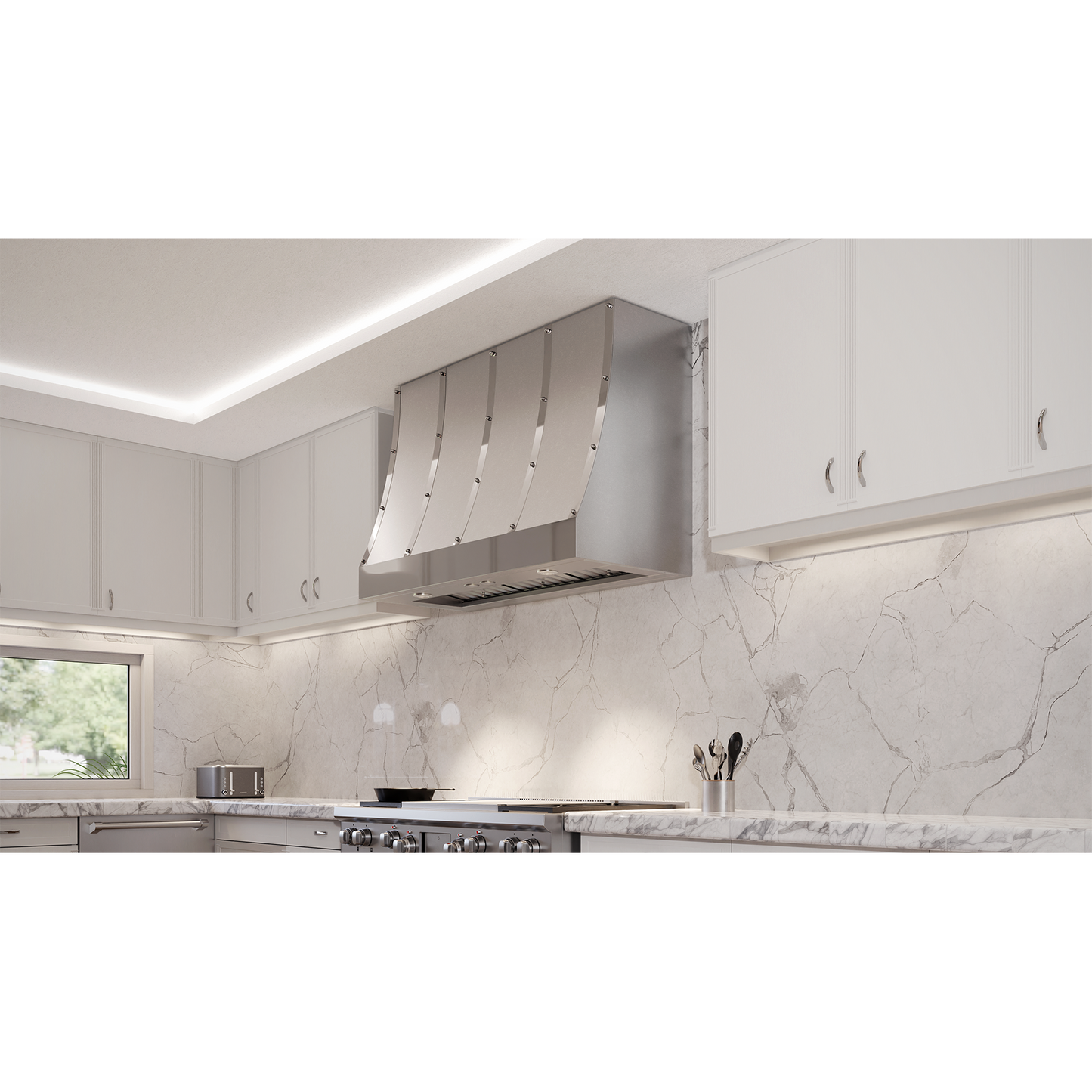 Elica Catania 48" Stainless Steel Hood Shell