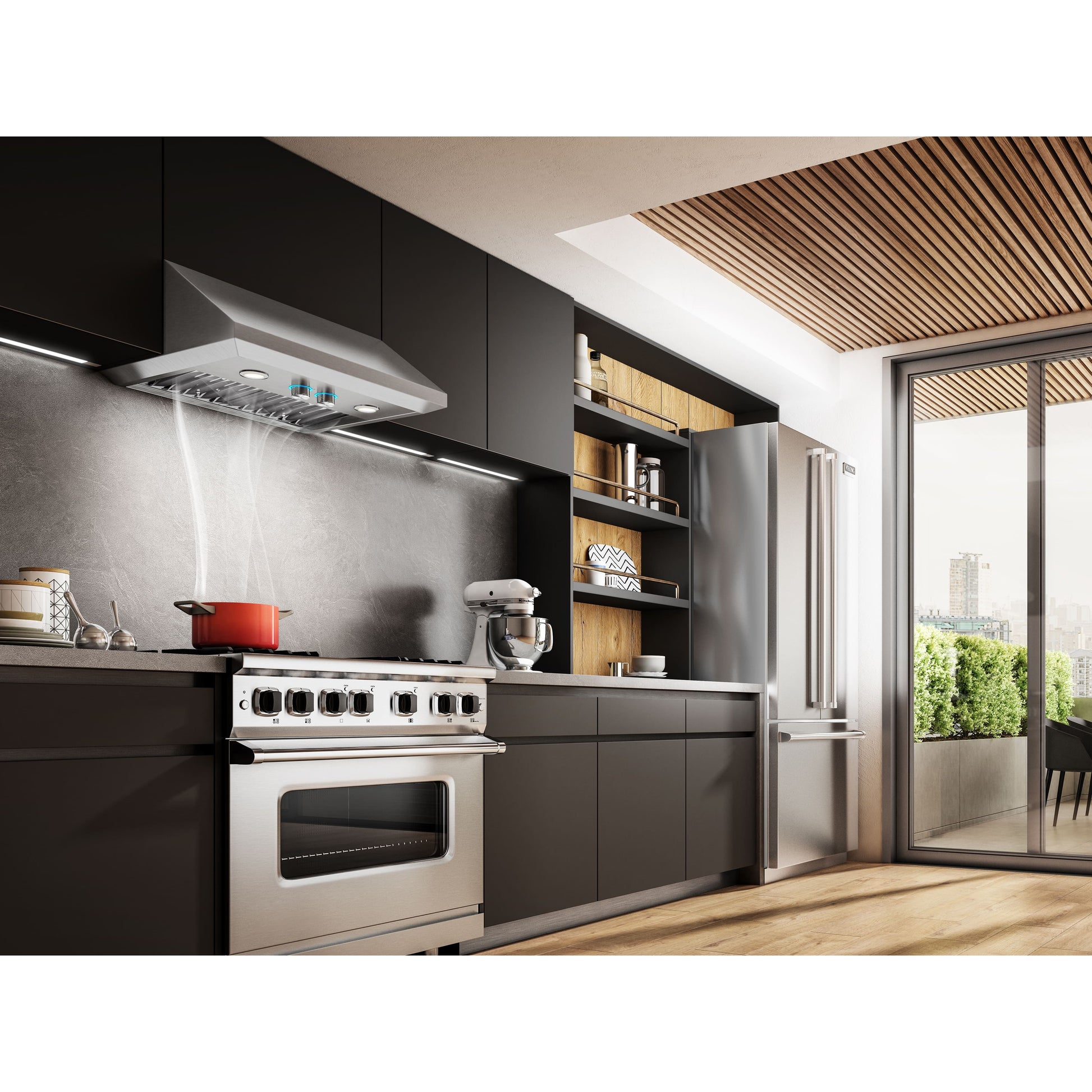 Elica Cervinia 36" Stainless Steel Undercabinet Range Hood