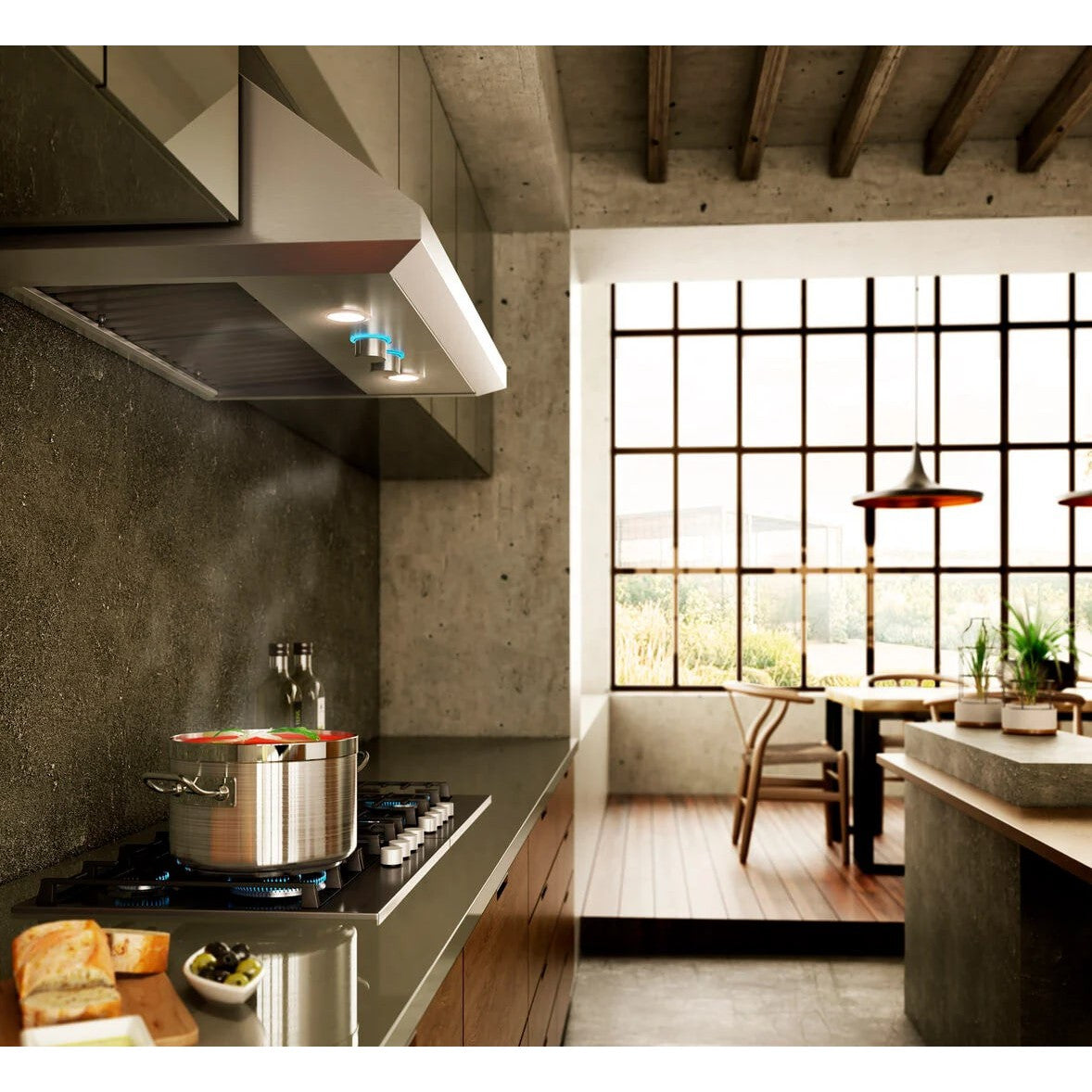 Elica Cervinia 36" Stainless Steel Undercabinet Range Hood