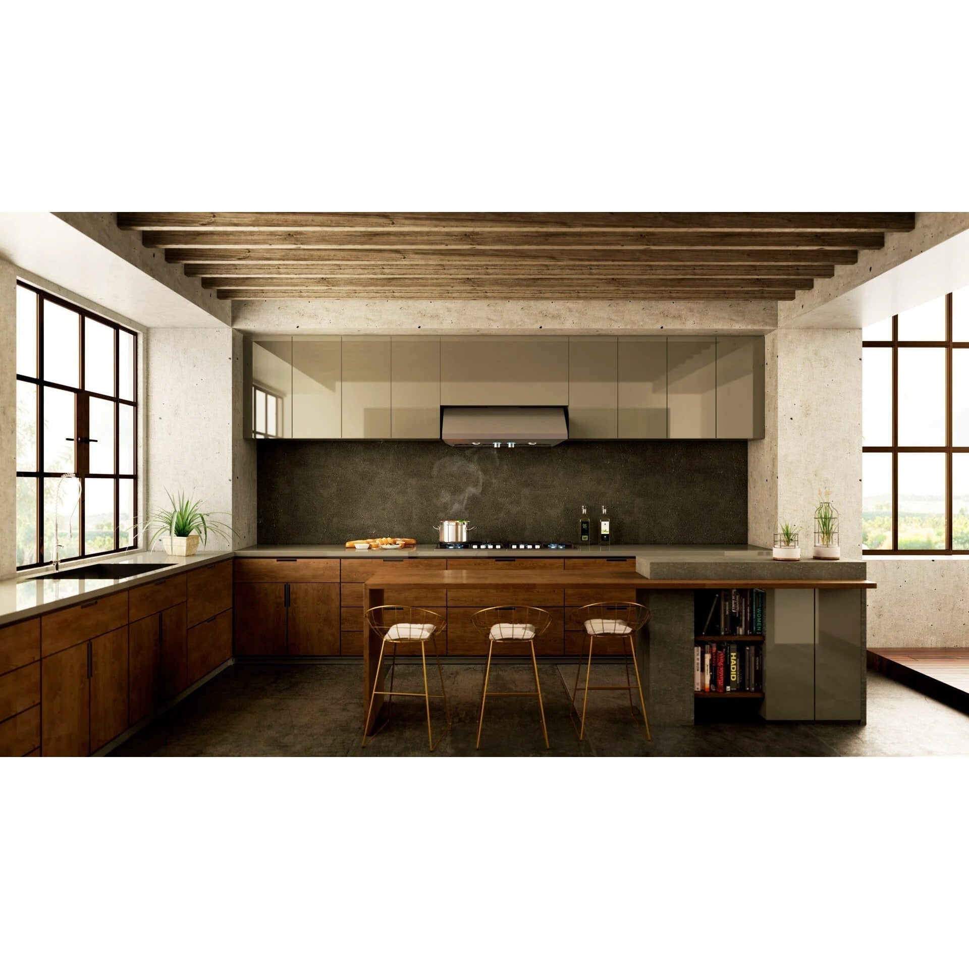 Elica Cervinia 36" Stainless Steel Undercabinet Range Hood