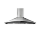 Elica Foglia 30" Stainless Steel & Black Glass 3-Speed Capacitive Touch Wall Mount Range Hood