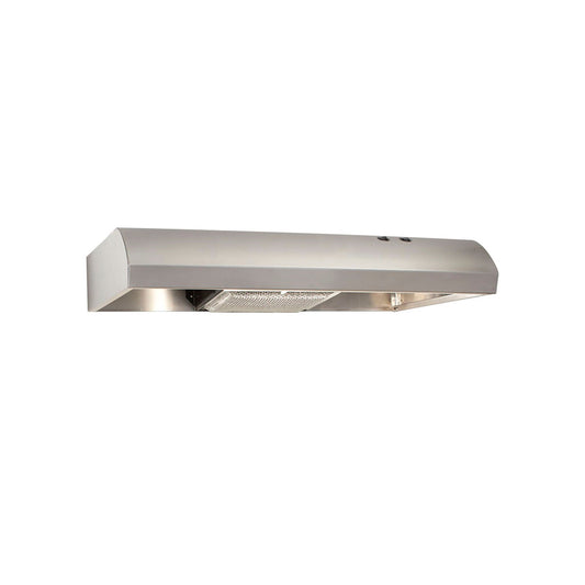 Elica Fusaro 30" Stainless Steel 2-Speed Ducted Undercabinet Range Hood With Incandescent Lamp