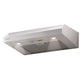 Elica Gubbio 24" Stainless Steel 3-Speed Ducted Undercabinet Range Hood With LED Lights