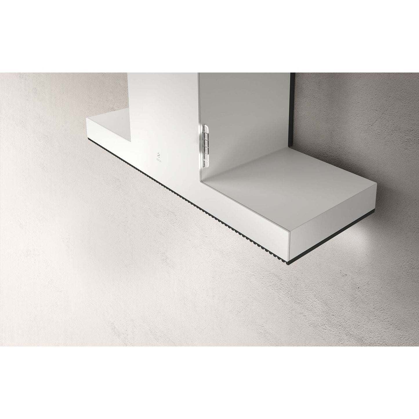 Elica Haiku 36" White Krion 3-Speed Sensitive Touch Wall Mount Range Hood