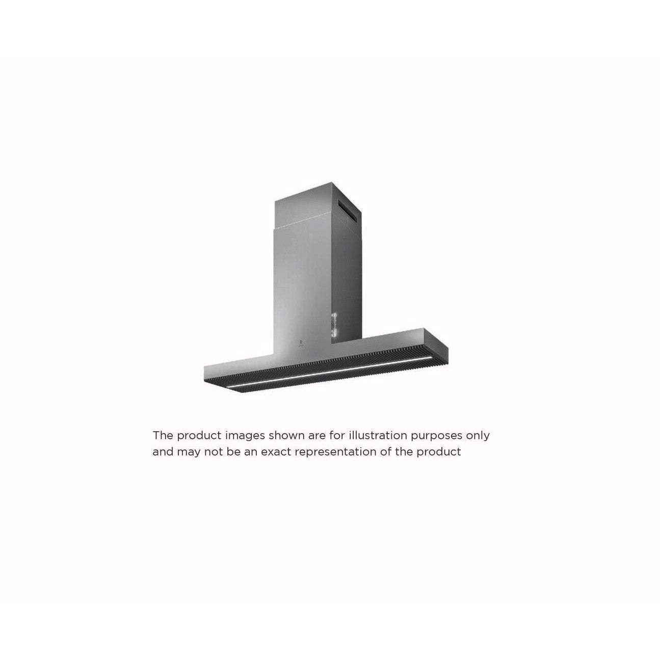 Elica Haiku Island 48" Stainless Steel 3-Speed Sensitive Touch Island Range Hood
