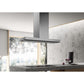Elica Haiku Island 48" Stainless Steel 3-Speed Sensitive Touch Island Range Hood
